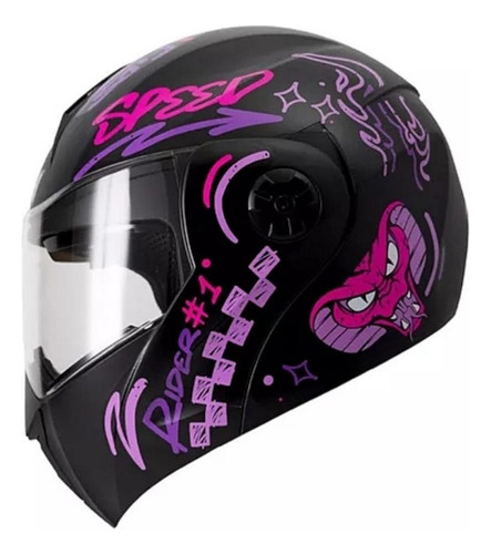 Casco Ich 3110 Abatible No Fear One