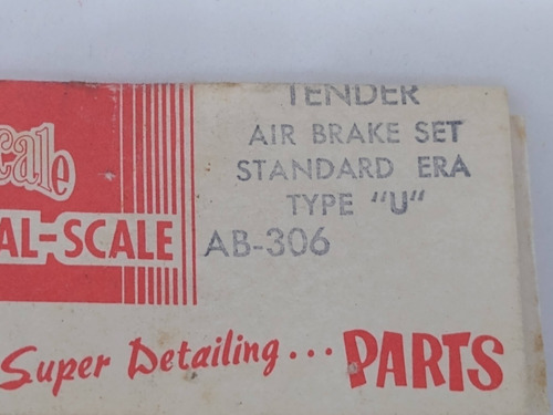 Imagen 7 de 7 de Nico Fittings Para Locomotoras De Bronce H0 (reh 67)