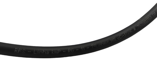 Cabo Coaxial Rgc 11 Rfs Kmp 75 Ohms 67% De Malha - 100 Mt