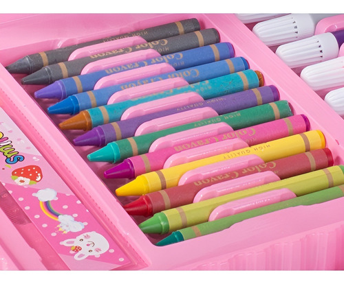 Set Arte 68 Pcs Maleta Lapices De Colores Lapiz Para Pintar