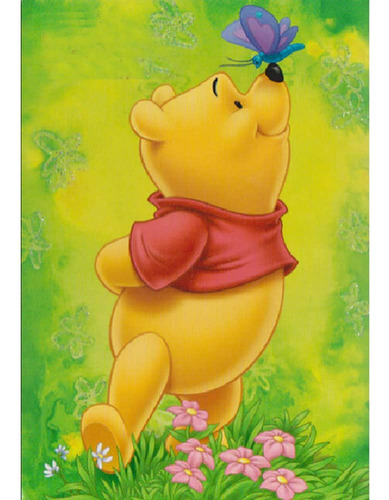 1 Diamonds Paint 5d Diy Disney - Winnie The Pooh