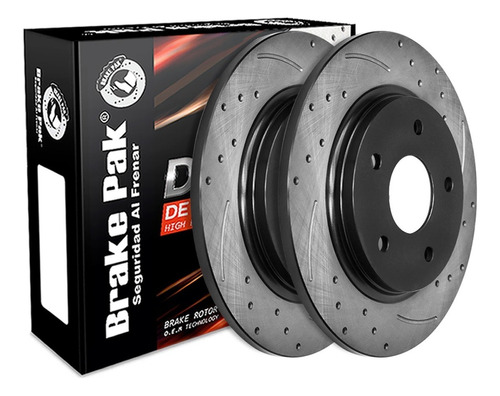 Discos De Freno Marca Brake Pak Para Dodge Journey