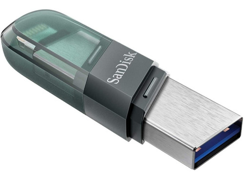 Memoria Usb Sandisk Ixpand Flash Drive 256gb Usb 3.2 /v Color Plateado