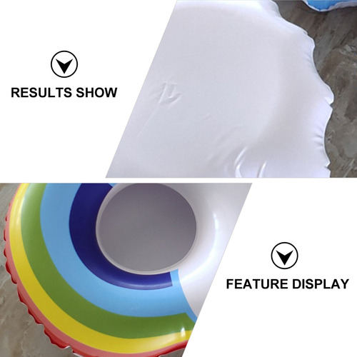 Soporte Inflable Para Flotadores, 4 Unidades, Portavasos Y N