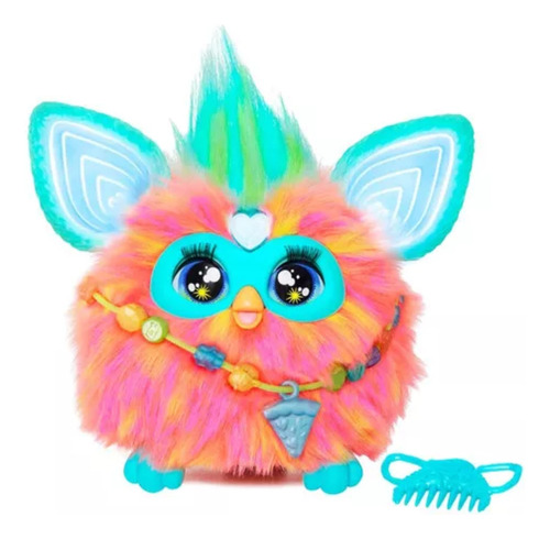 Furby Coral 15acc. Peluche Interactivo Animatrónico Inglés