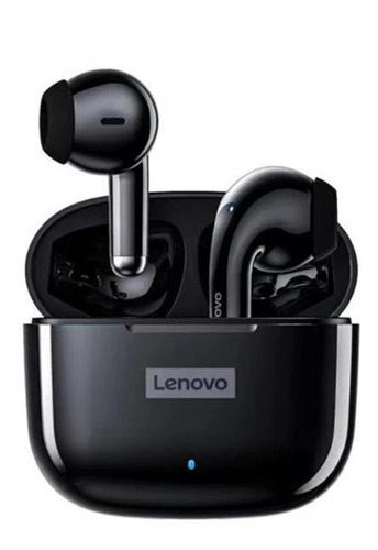 Imagen 1 de 5 de Auriculares Inalámbricos Bluetooth Lenovo Lp40 Pro Negro