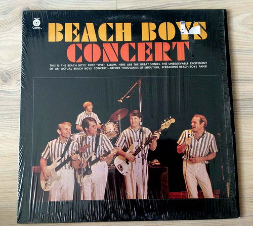 Vinilo Beach Boys, The - Concert (ed. Usa, 1976)