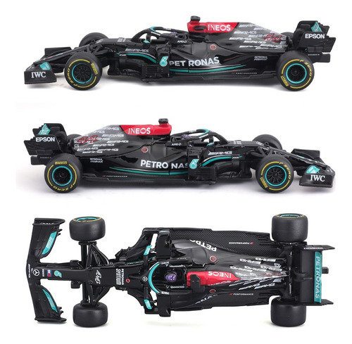 Modelo De Coche Bburago F1 Mercedes Benz Amg W12 #44hamilton
