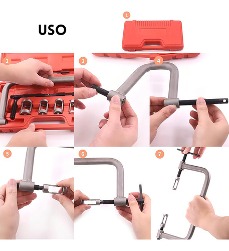Set Kit Extractor Válvulas Automotriz Universal 10 Piezas
