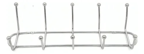 Perchero cromado de pared new arrivals