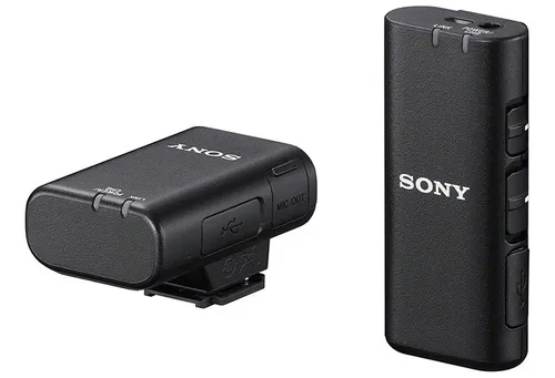 Micrófono Inalámbrico Sony Ecm-w2bt Camera-mount Sistema Color Negro