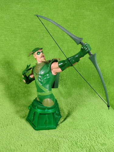 Figura Green Arrow - Busto Flecha Verde, Dc Direct Numerado