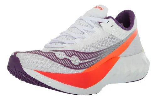 comprar Zapatilla Saucony Endorphin Pro 4 Para Mujer Blanca\u002Fvioleta, Talla 6