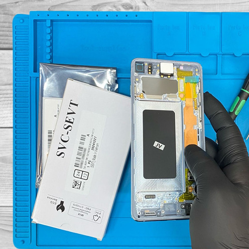 Módulo Para Samsung S10 G973 Con Marco 100% Garantía Celeste