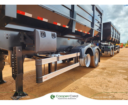 Rodocaçamba Facchini 9 Eixos Dolly 5ª Roda 25/25 0km Novo