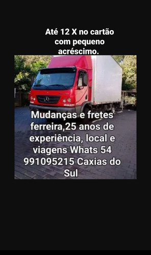 Fretes E Mudanças Em Caxias Do Sul Rs E Viagens .