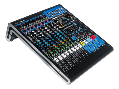 Mezcladora Profesional De 8 Canales Audiobahn Technomix8