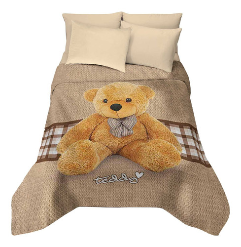 Cobertor Ligero King Size Osito Teddy Providencia