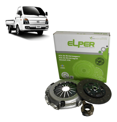 Kit Embreagem Hr 2.5 8v 2006 Até 2012 / Elper