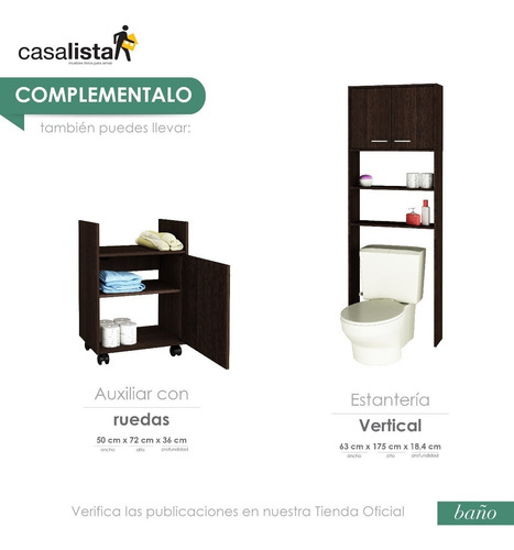 Mueble Casa Lista® Baños - Estantería Aérea 010