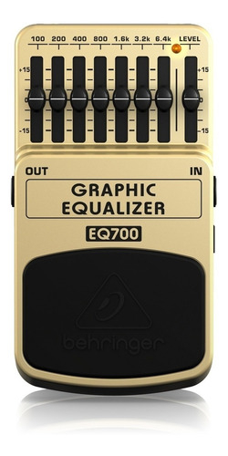 Pedal  Gráfico Ecualizador Behringer Eq700