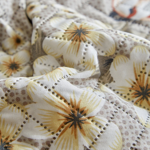 Kit Colcha Queen 3pç Estampada Itália 150 Fios Dupla Face Cor Fiori
