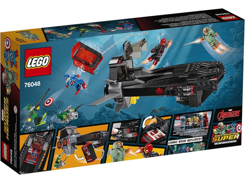 Lego Super Heroes Kit De Construcción De Subacking De Skull