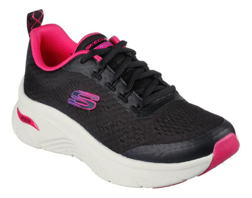 Zapatilla Skechers Dama Arch Fit D'lux - 149687 Negro