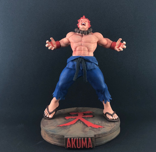 Figure Do Akuma Em Impressão 3d