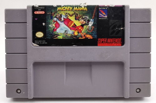 Mickey Mania Timeless Adventures Mouse Snes * R G Gallery