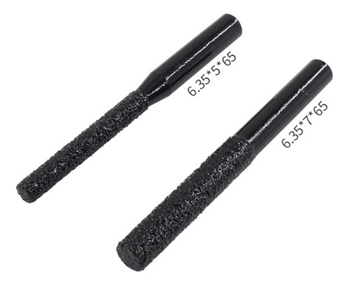 Borde De Herramienta Rotativa De Cilindro Dorado 6,35x5x65mm