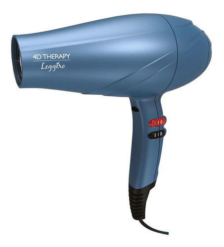 Secador de pelo GA.MA Italy Leggero Ion 4D Therapy azul 220V