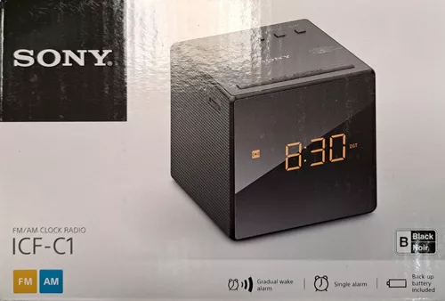 Sony Icf-c1 Radio Reloj Despertador C/alarma Am/Fm