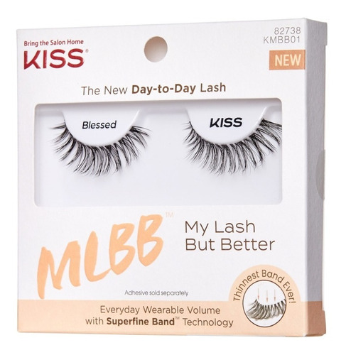 Pestañas Kiss  My Lash But Better 01