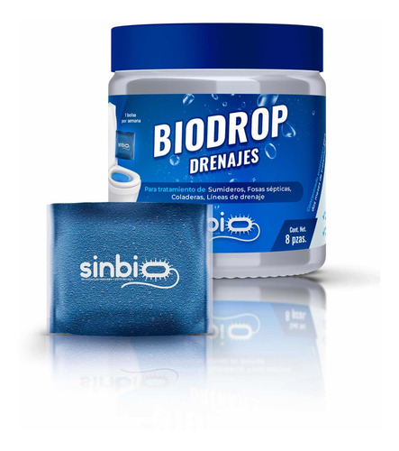 Imagen 1 de 3 de Biodrop Drenajes Bacterias Y Enzimas Sinbio