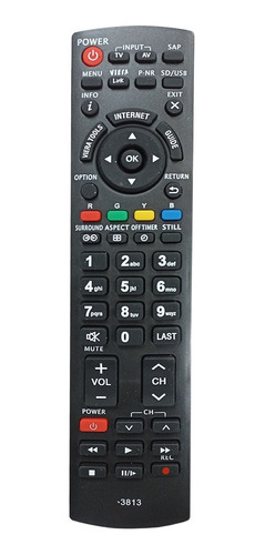 Control Remoto Para Panasonic Lcd Led Tv - Electroimporta - 