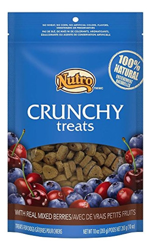 Nutro Crunchy Dog Treats Con Mezcla Real De Bayas De 10 Oz 2