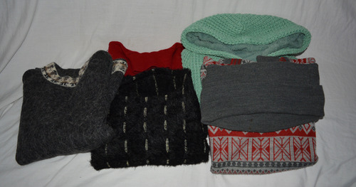 Lote 5 Prendas Ropa Mujer Ropa Talle M Puro Invierno