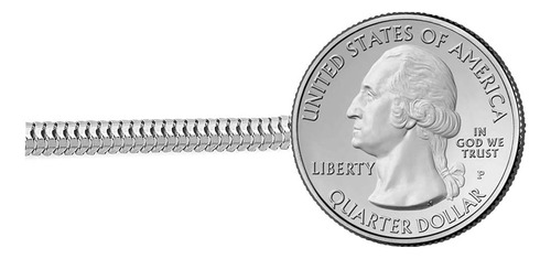 Savlano Collar De Cadena De Serpiente Flexible De Plata De L