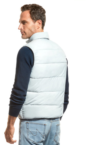 Imagen 3 de 4 de Chaqueta Hombre Sin Mangas Cabrera Gris New Man Ss23