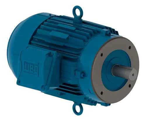 comprar Motor Elétrico Weg Tri 1cv 220\u002F380v 4p Flange C-din B14d