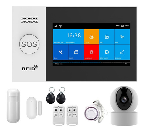 Pg107 Wifi Gsm Sistema De Alarma For El Soporte De Alarma