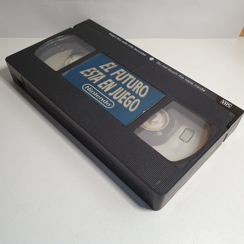 Cassete Vhs Promocional Nintendo - El Futuro Esta En Juego