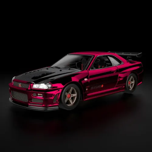 Hot Wheels Red Line 2024 1:64 Nissan Skyline GT-R BNR34 | MercadoLivre