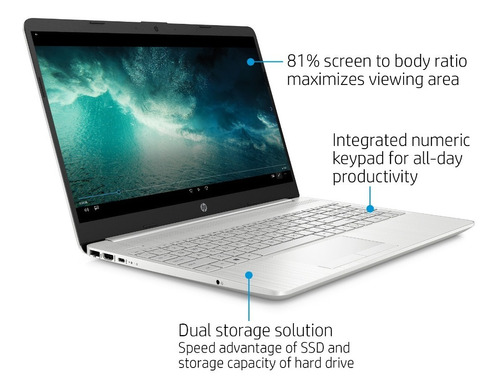 Imagen 4 de 4 de Notebook Hp Rysen 3 Ideal Diseño 12gb 1tb+128 Ssd 15 Win10