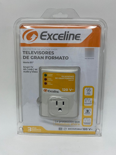 Exceline Protector De Voltaje Para Televisores Modernos