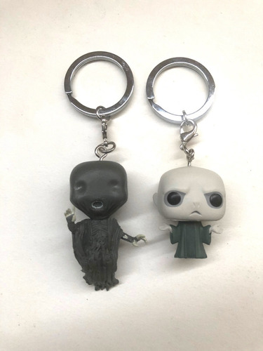 Funko Pop Llavero Harry Potter Dumbledore Voldemort Doby Dem