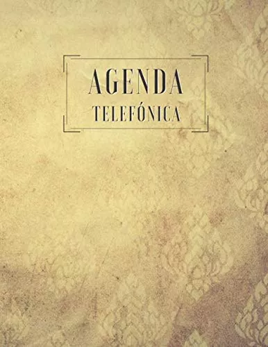 Agenda Telefonica Abecedario: Libreta Alfabetica Para Anotar