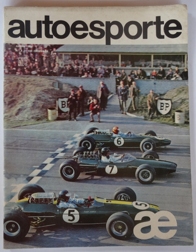 Revista Autoesporte Nº 8 Editora Efece Jun 1965