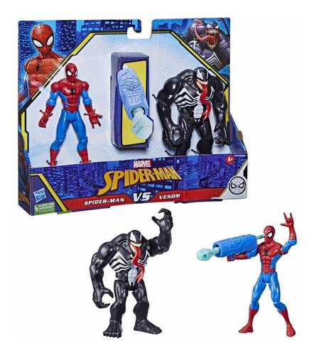 Spider Man Vs Venom Batalla Figuras De Acción A Escala